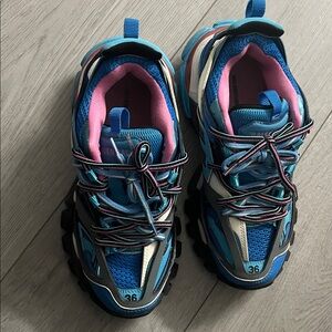 Balenciaga Multicolor Athletic Sneakers